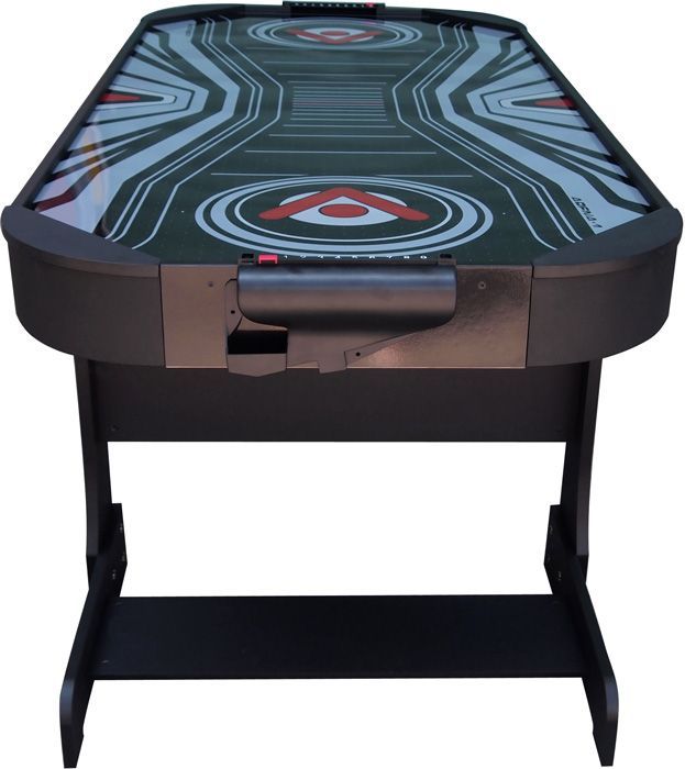 Airhockeytisch Astrodisc schwarz (zusammenklappbar)