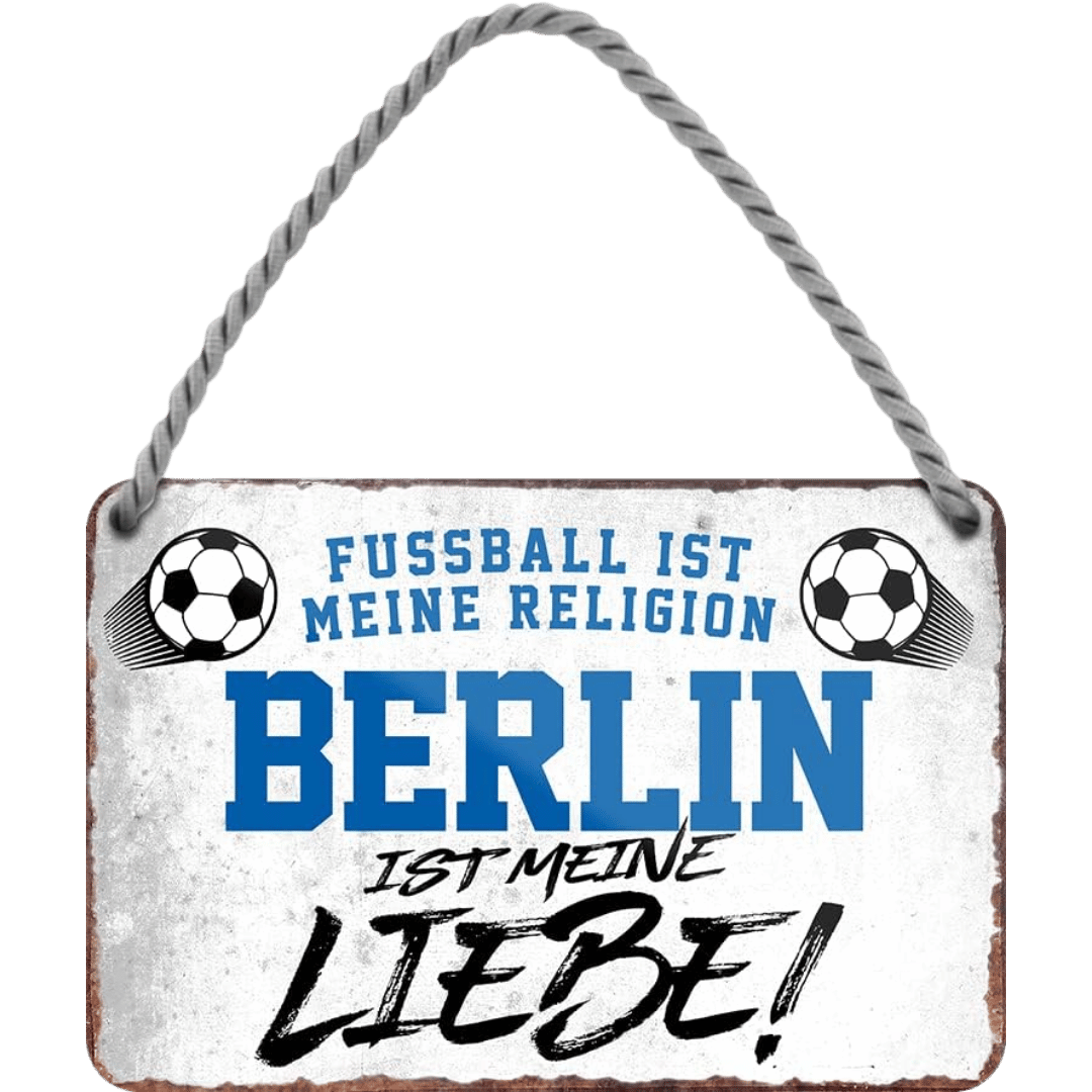 Berlin / Hertha Fanartikel Blechschilder