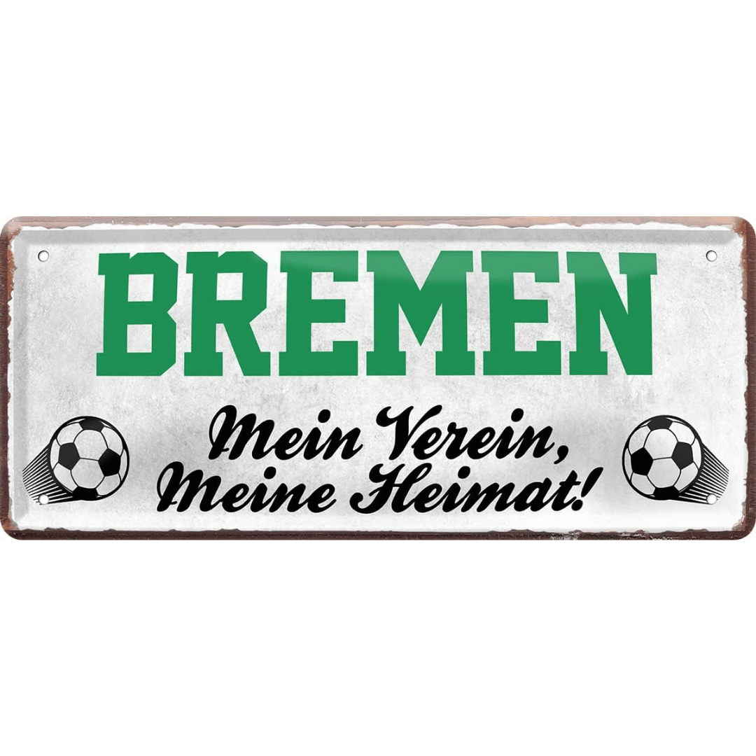 Bremen Fanartikel Blechschilder