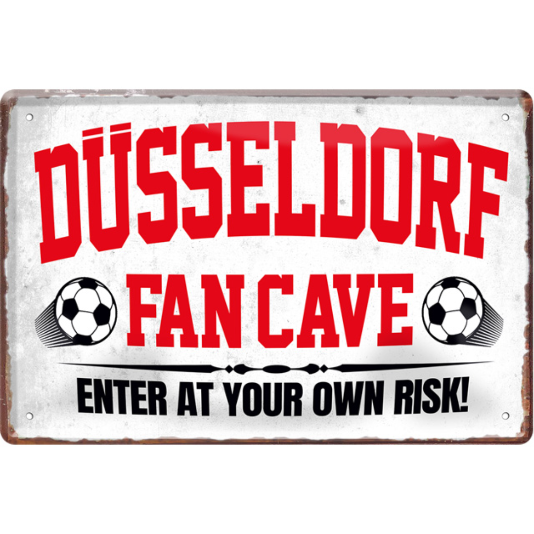 Düsseldorf / Fortuna Fanartikel Blechschilder