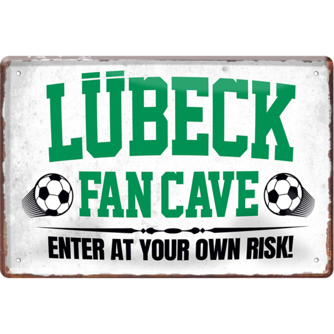 Lübeck Fanartikel Blechschilder