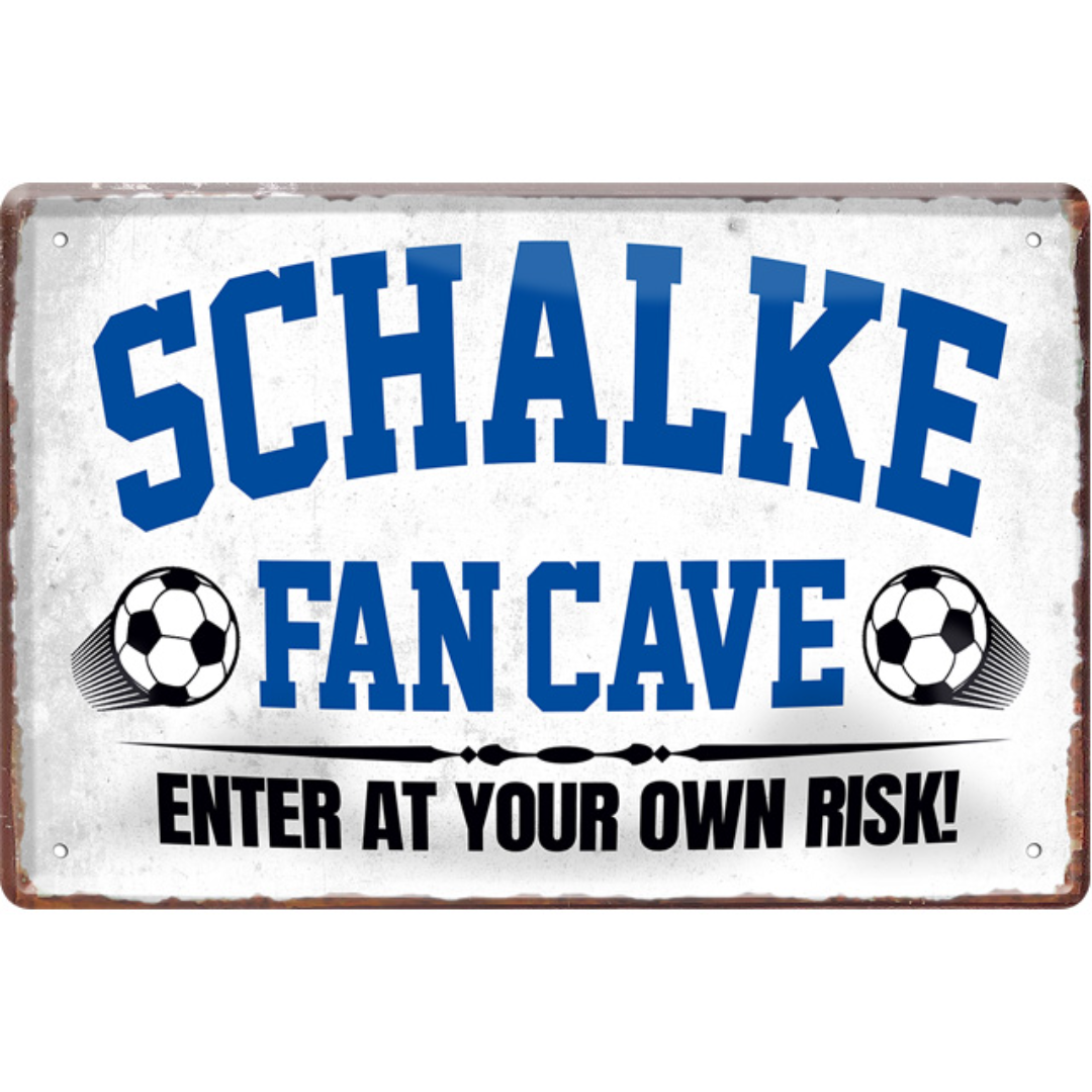 Schalke Fanartikel Blechschilder