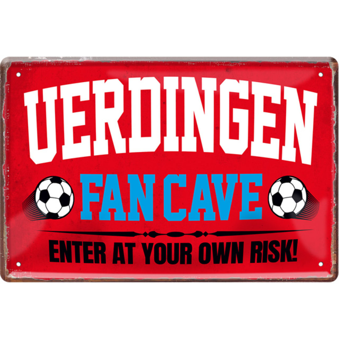 Uerdingen Fanartikel Blechschilder