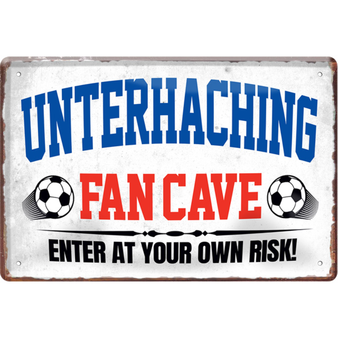 Unterhaching Fanartikel Blechschilder