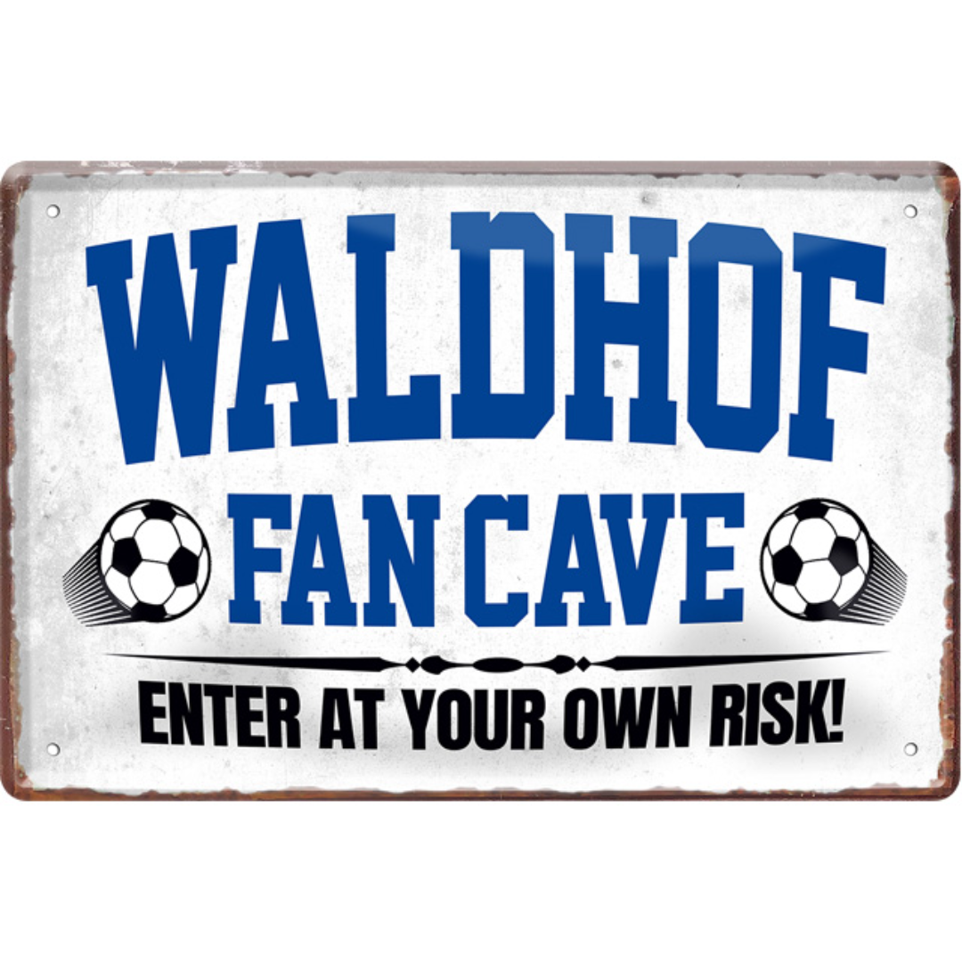 Waldhof / Mannheim Fanartikel Blechschilder