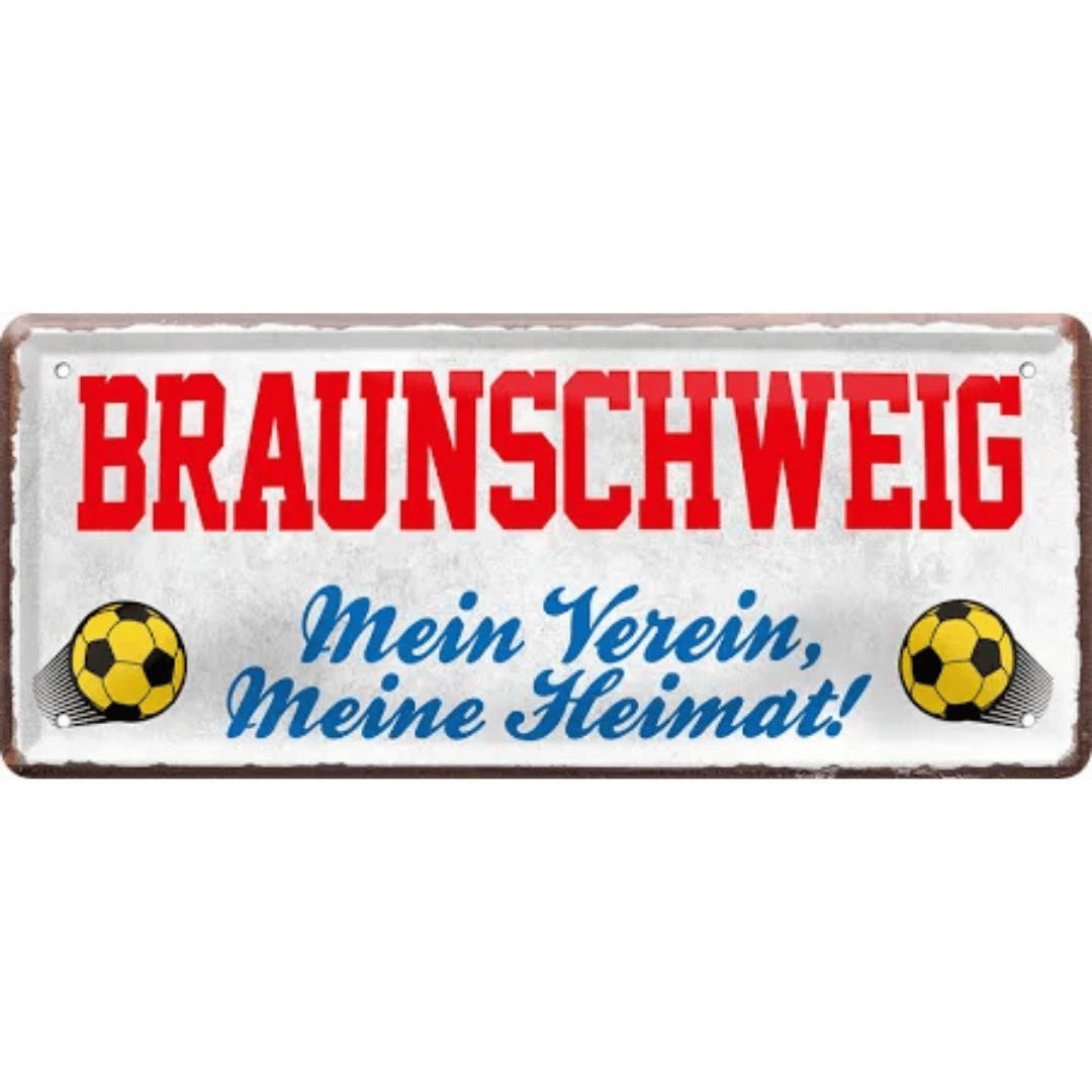 Braunschweig Fanartikel Blechschilder