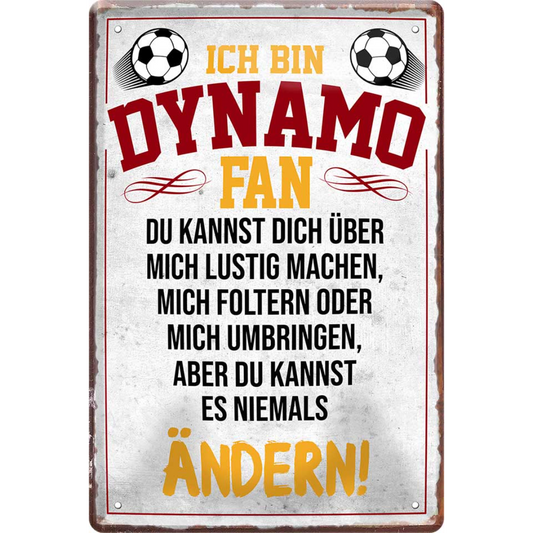 Dynamo / Dresden Fanartikel Blechschilder