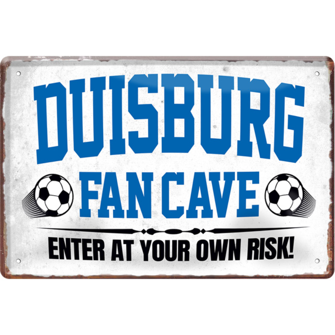 Duisburg Fanartikel Blechschilder