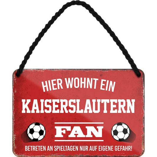 Kaiserslautern Fanartikel Blechschilder
