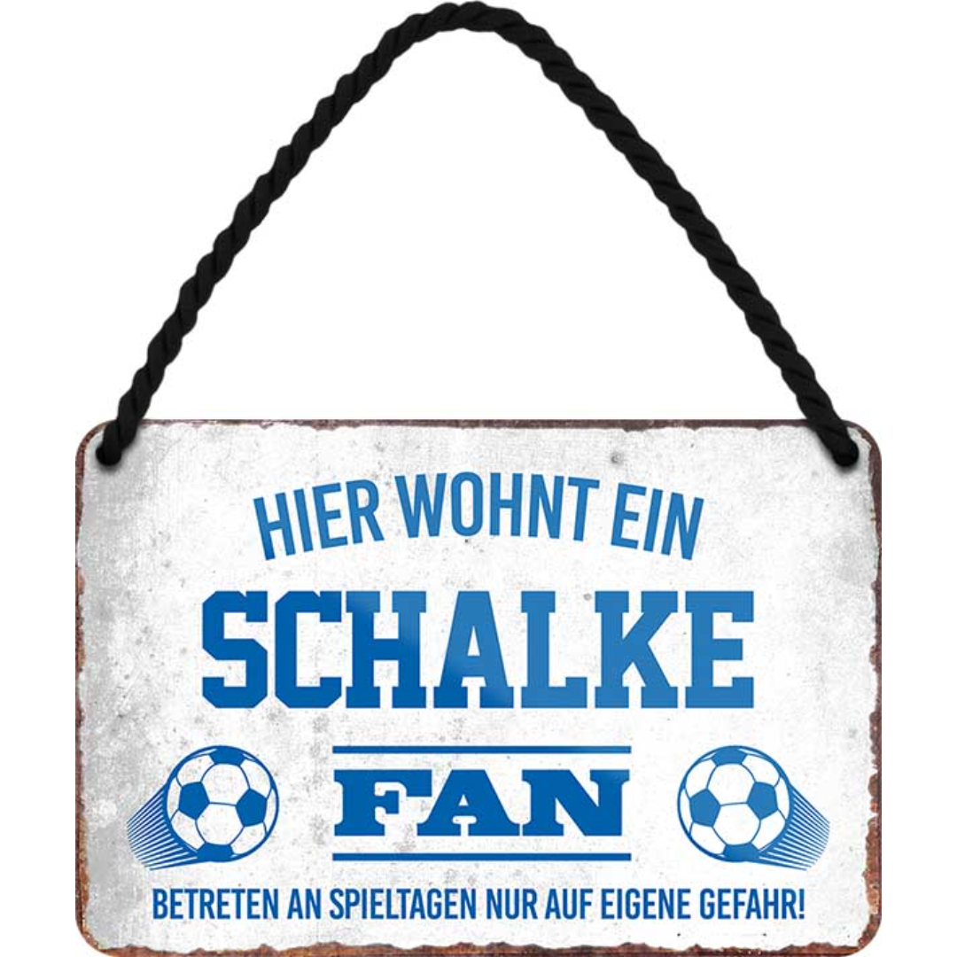 Schalke Fanartikel Blechschilder