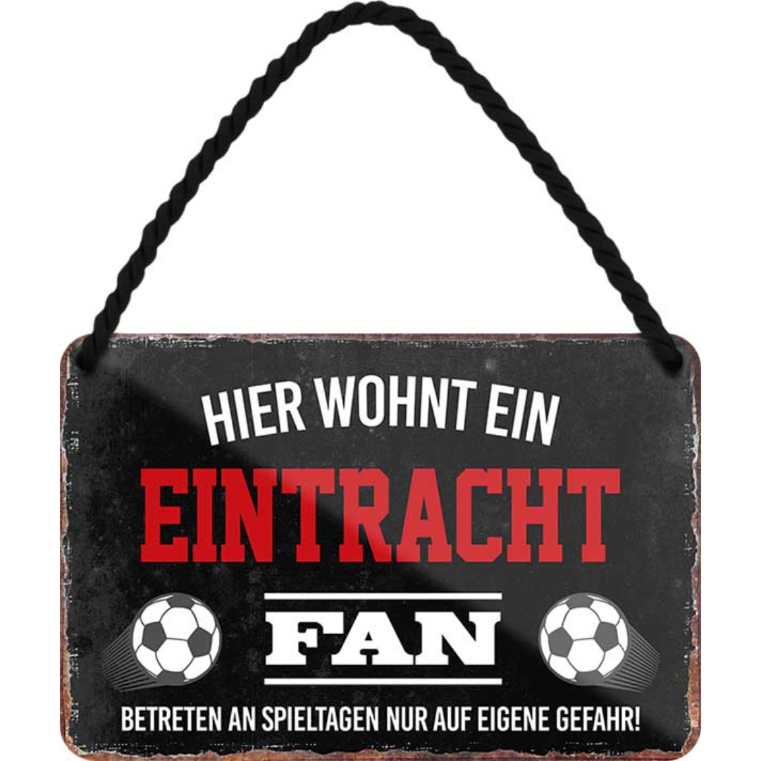 Eintracht / Frankfurt Fanartikel Blechschilder