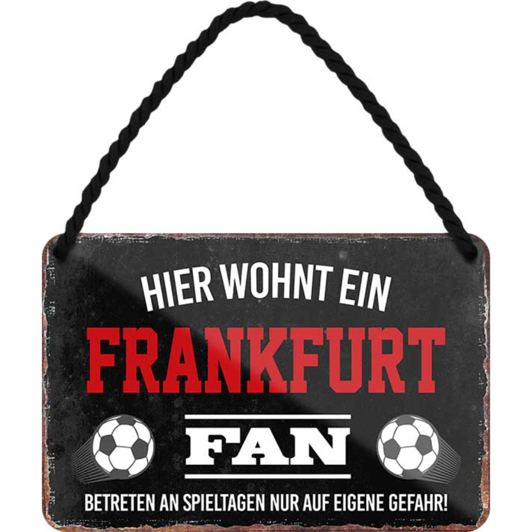 Eintracht / Frankfurt Fanartikel Blechschilder
