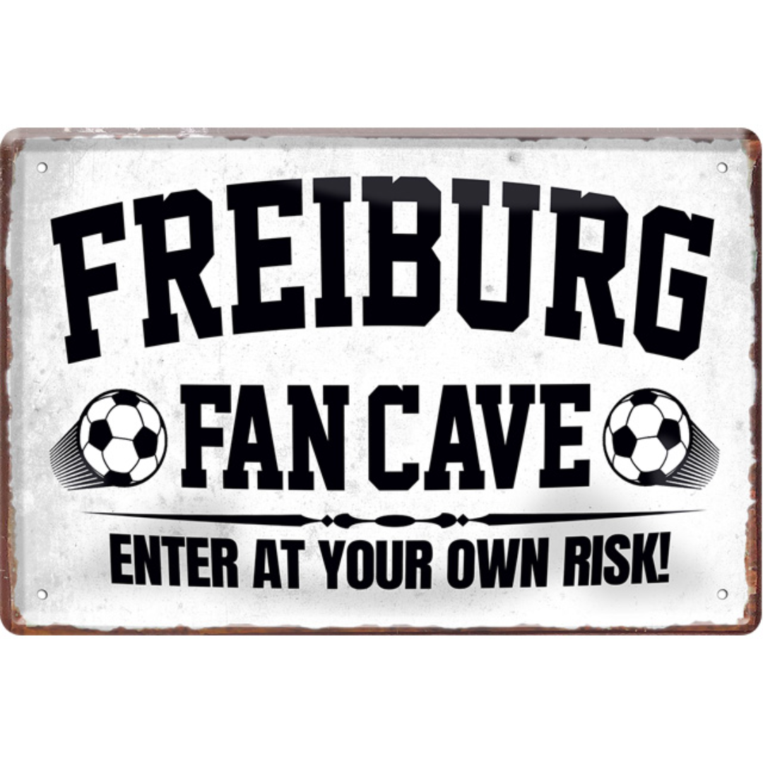 Freiburg Fanartikel Blechschilder