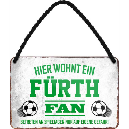 Fürth Fanartikel Blechschilder