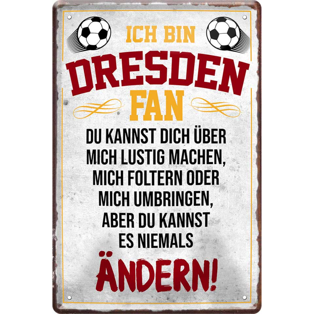 Dynamo / Dresden Fanartikel Blechschilder