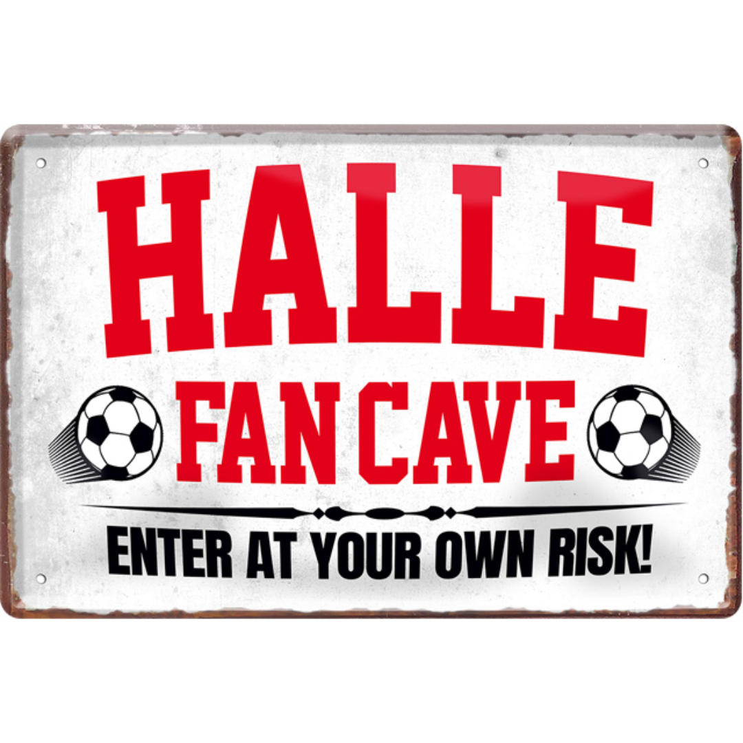 Halle Fanartikel Blechschilder