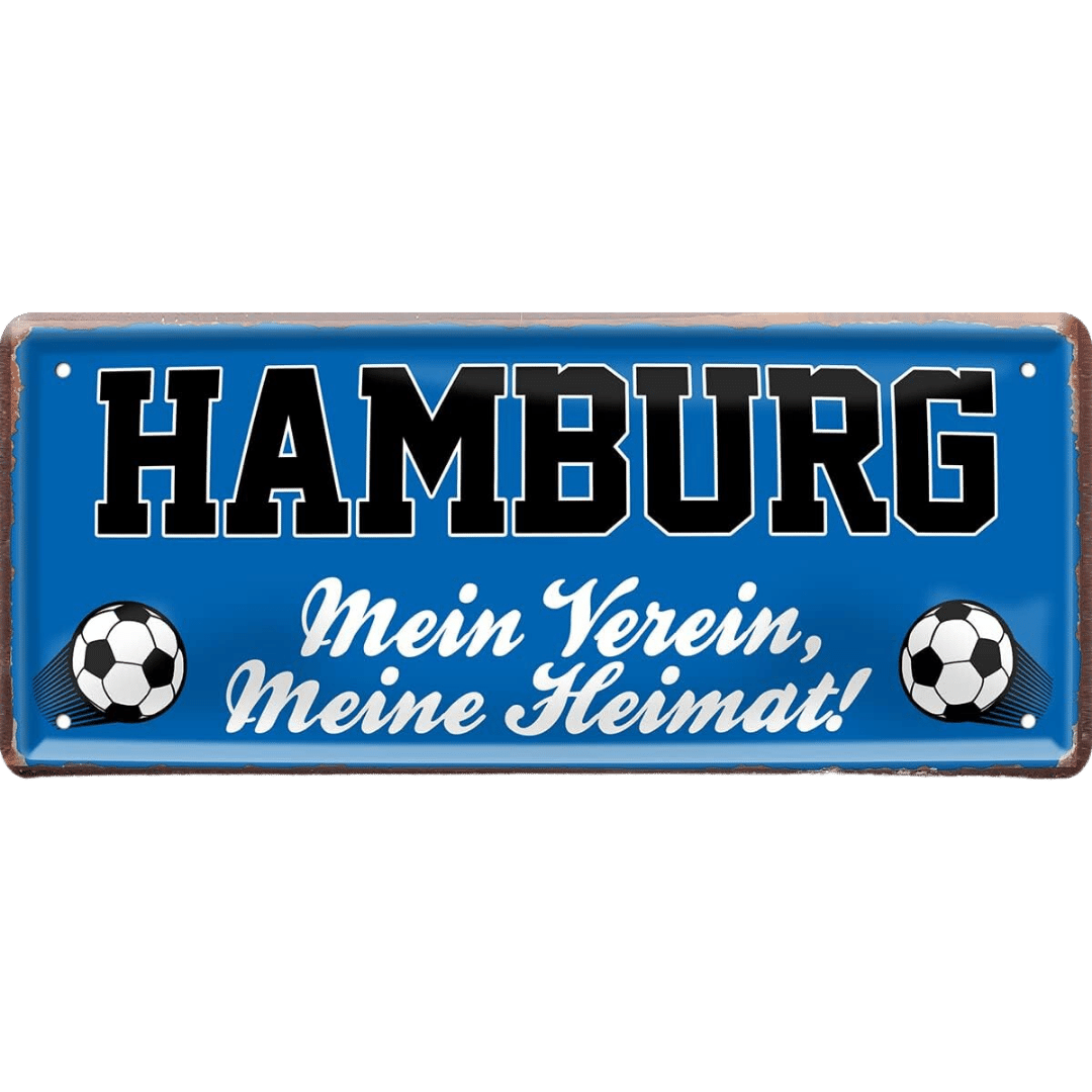 Hamburg Fanartikel Blechschilder