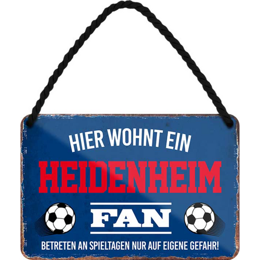 Heidenheim Fanartikel Blechschilder