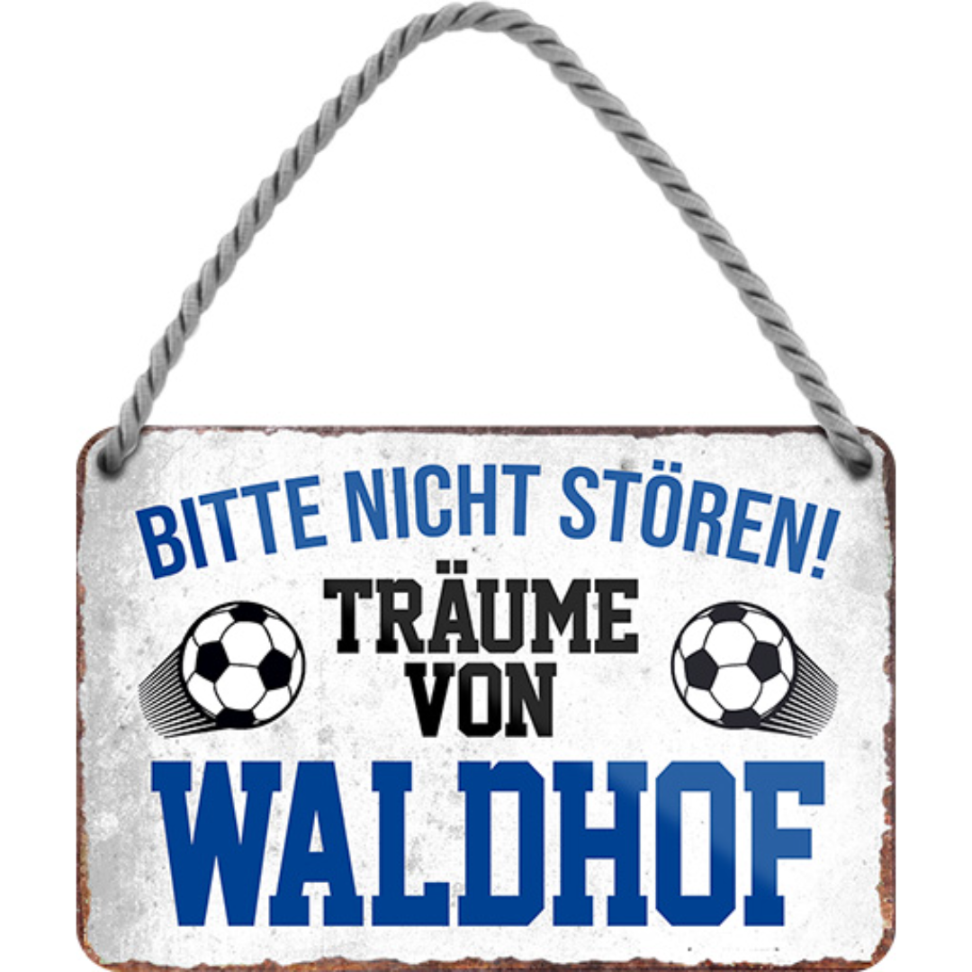 Waldhof / Mannheim Fanartikel Blechschilder