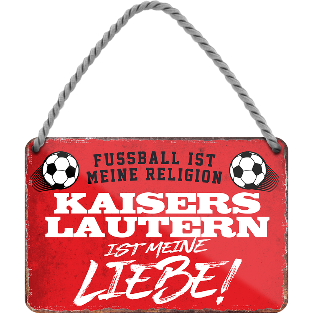 Kaiserslautern Fanartikel Blechschilder