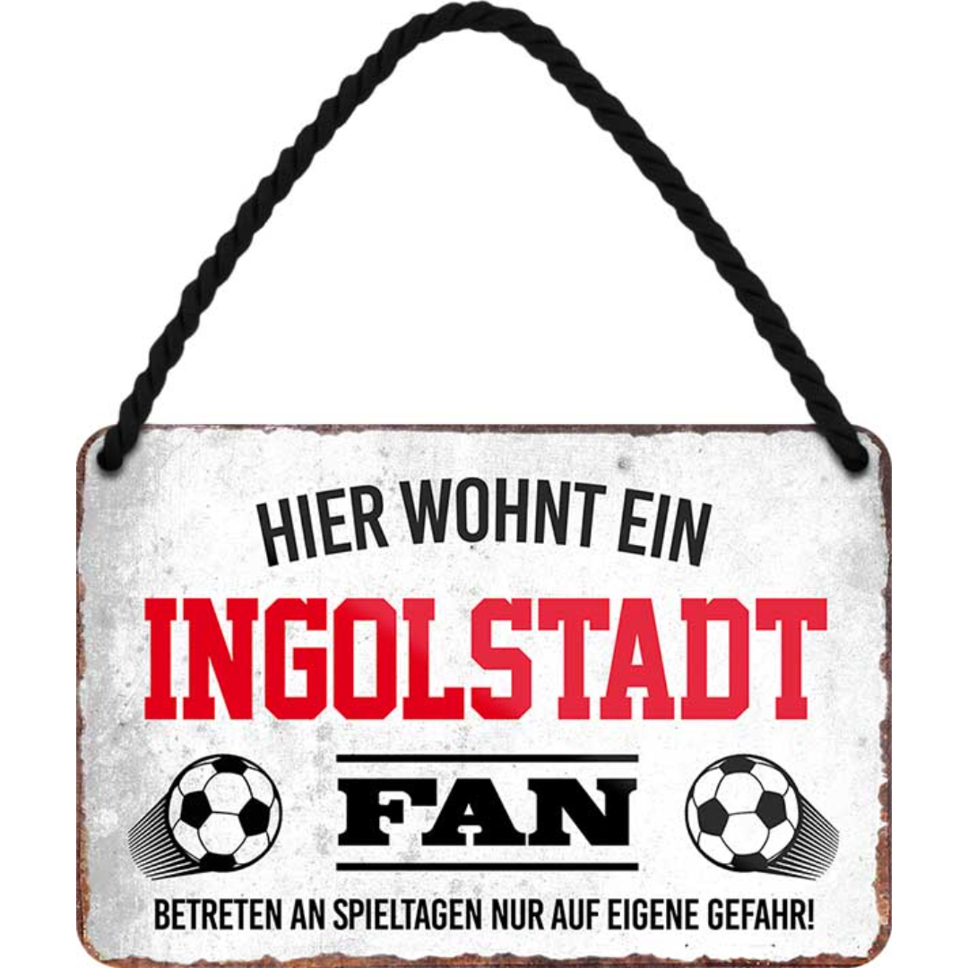 Ingolstadt Fanartikel Blechschilder