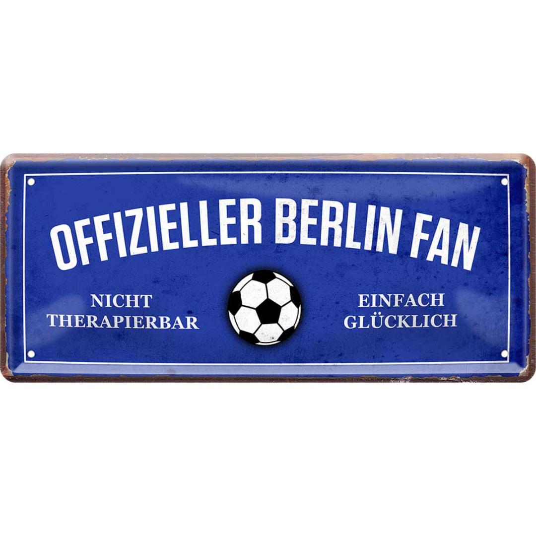Berlin / Hertha Fanartikel Blechschilder