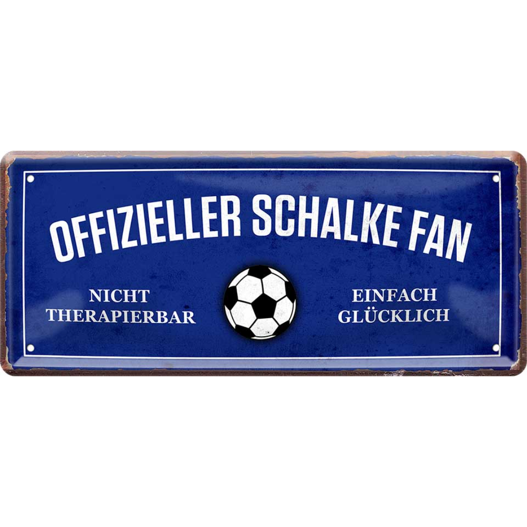 Schalke Fanartikel Blechschilder