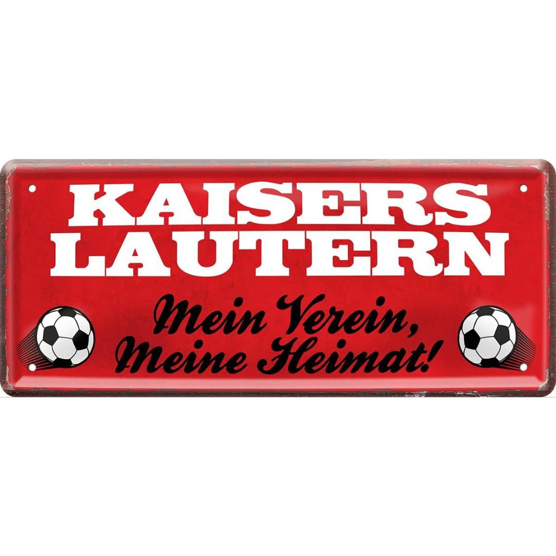 Kaiserslautern Fanartikel Blechschilder