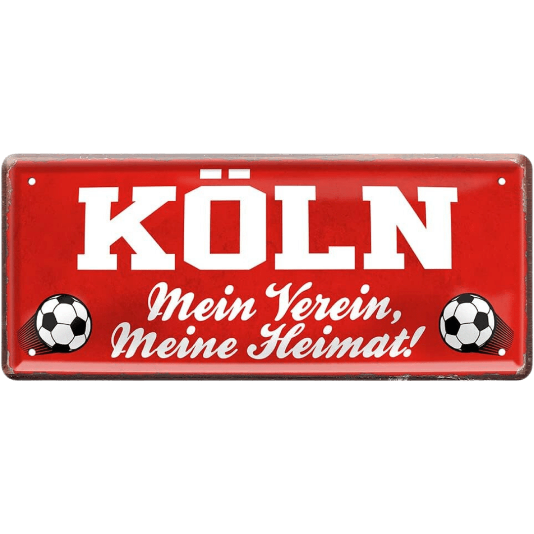 Köln Fanartikel Blechschilder