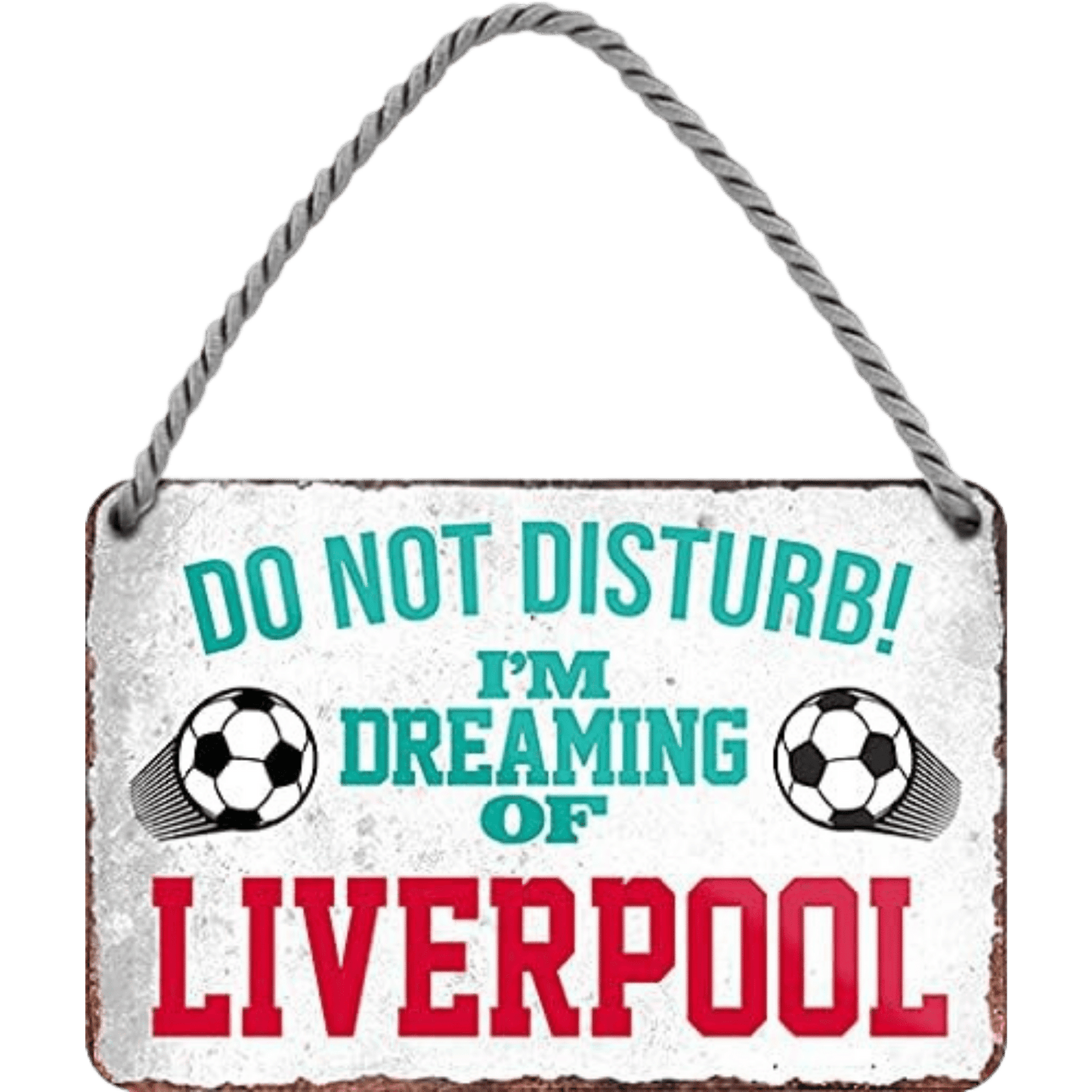 Liverpool Fanartikel Blechschild 18 x 12 cm
