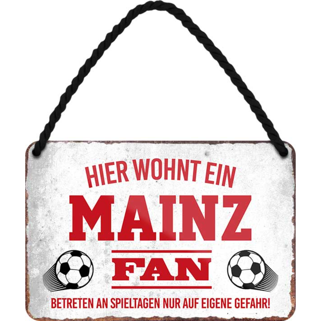 Mainz Fanartikel Blechschilder