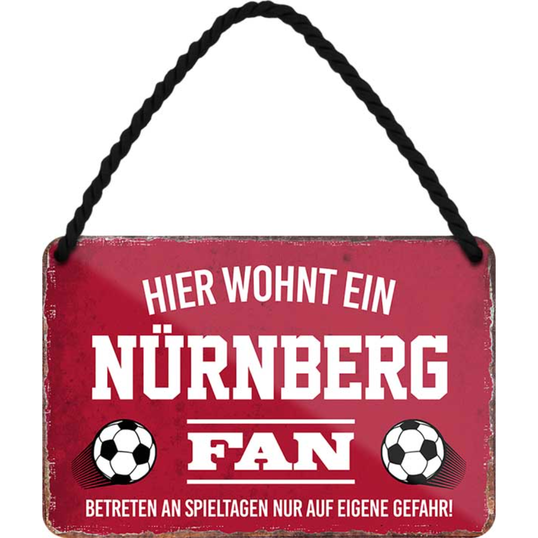 Nürnberg Fanartikel Blechschilder