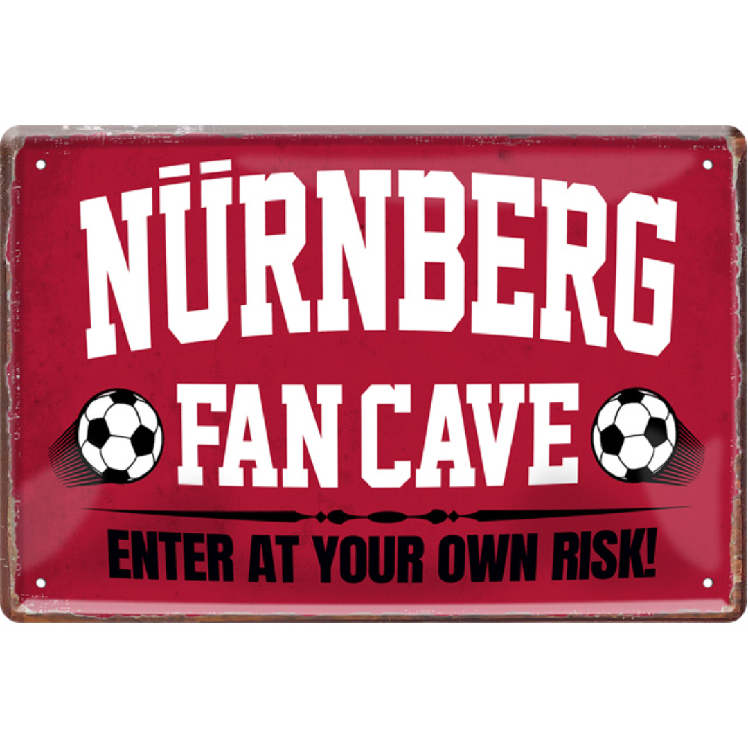 Nürnberg Fanartikel Blechschilder