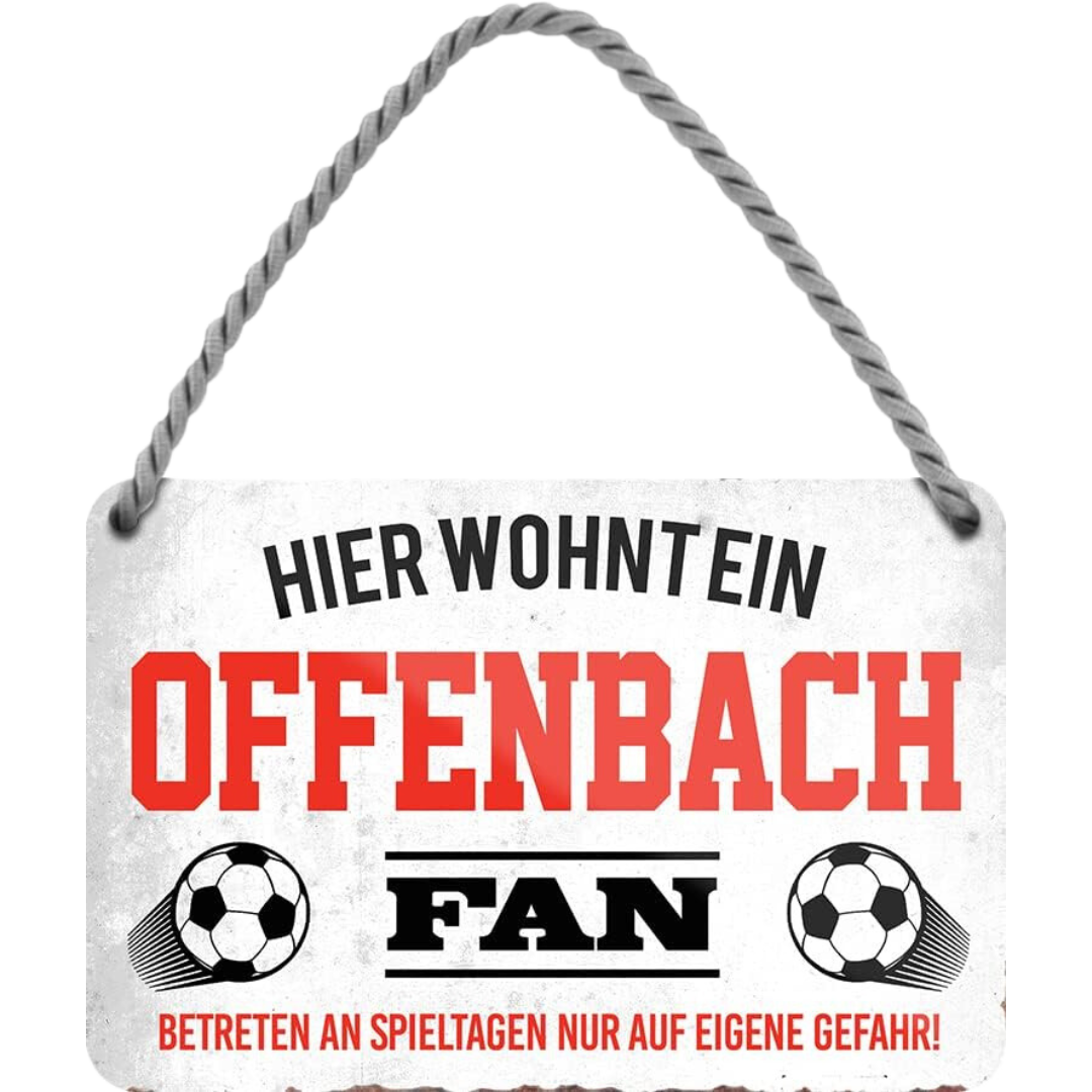 Offenbach Fanartikel Blechschilder