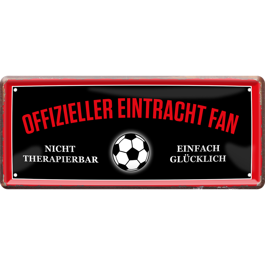 Eintracht / Frankfurt Fanartikel Blechschilder