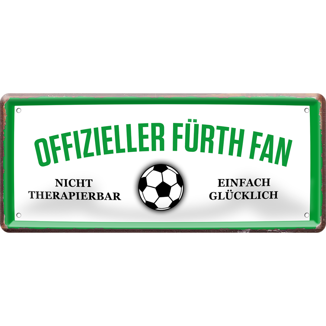 Fürth Fanartikel Blechschilder
