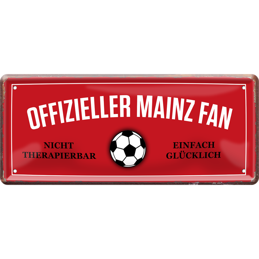 Mainz Fanartikel Blechschilder