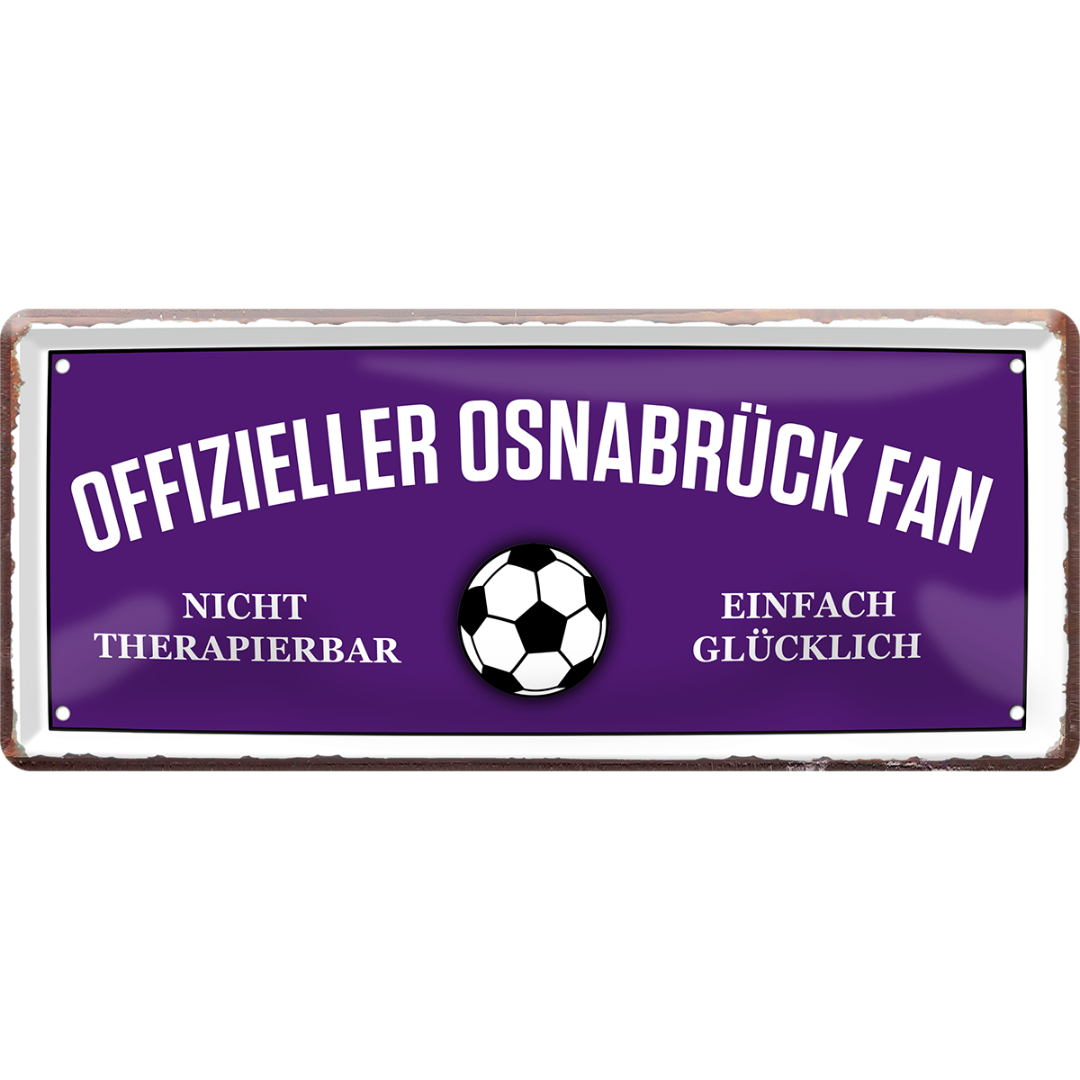 Osnabrück Fanartikel Blechschilder