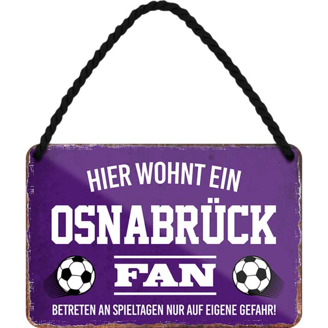 Osnabrück Fanartikel Blechschilder