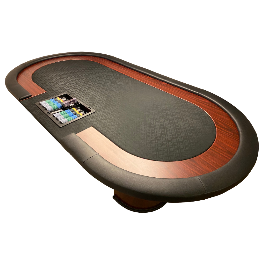 Pokertisch schwarz ohne Abdeckplatte