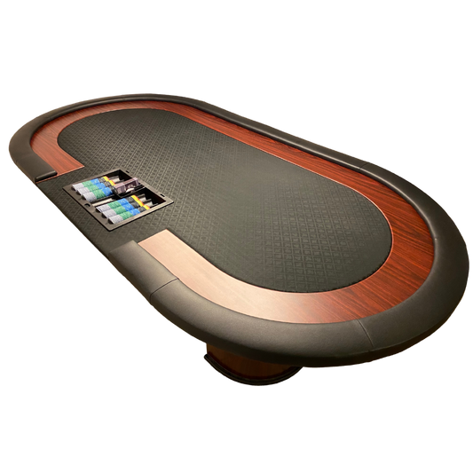 Pokertisch schwarz ohne Abdeckplatte
