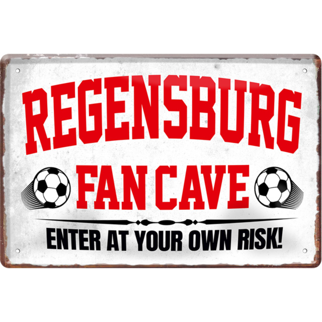 Regensburg Fanartikel Blechschilder