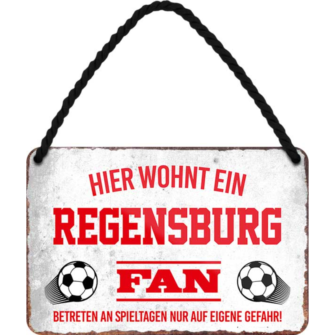 Regensburg Fanartikel Blechschilder