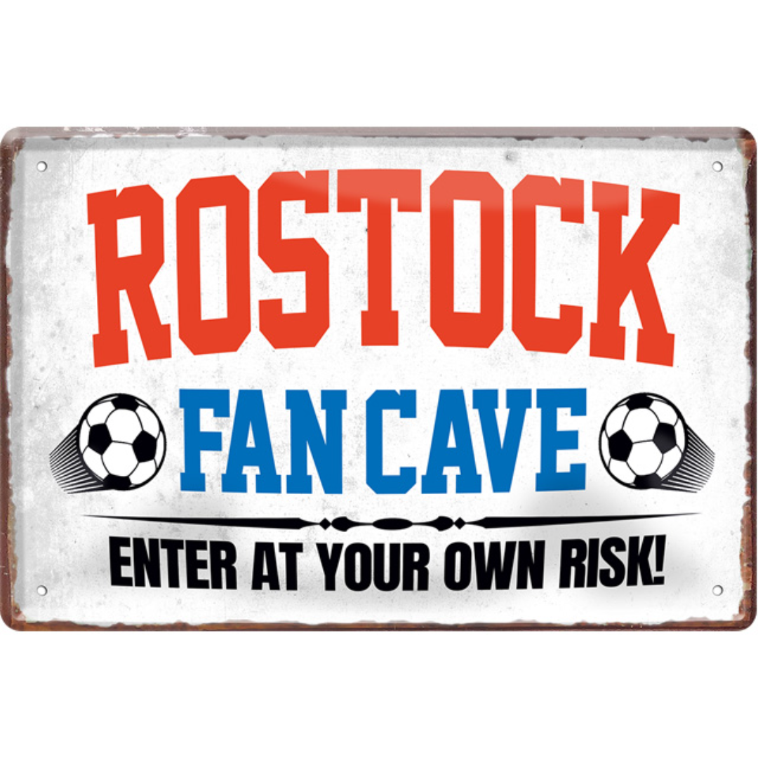 Hansa / Rostock Fanartikel Blechschilder