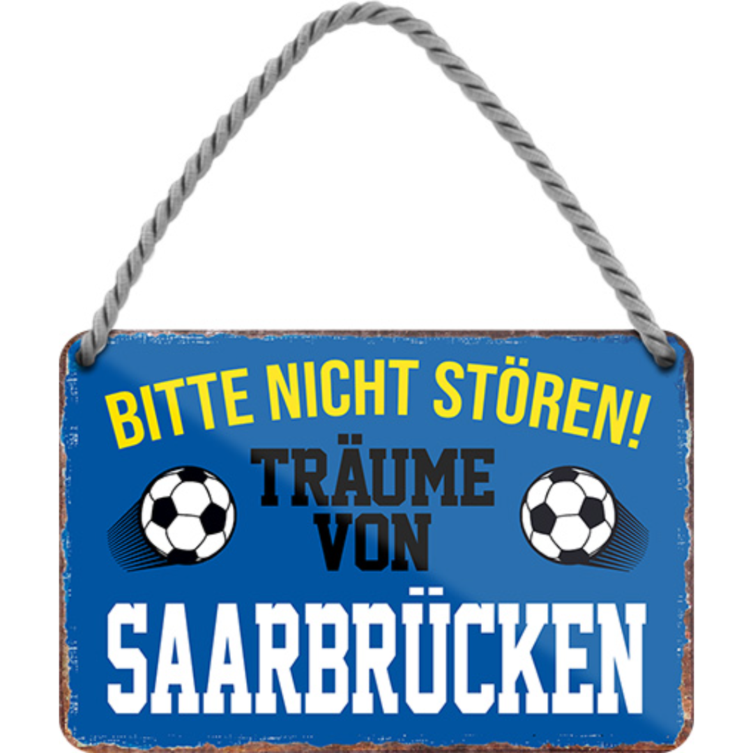 Saarbrücken Fanartikel Blechschilder