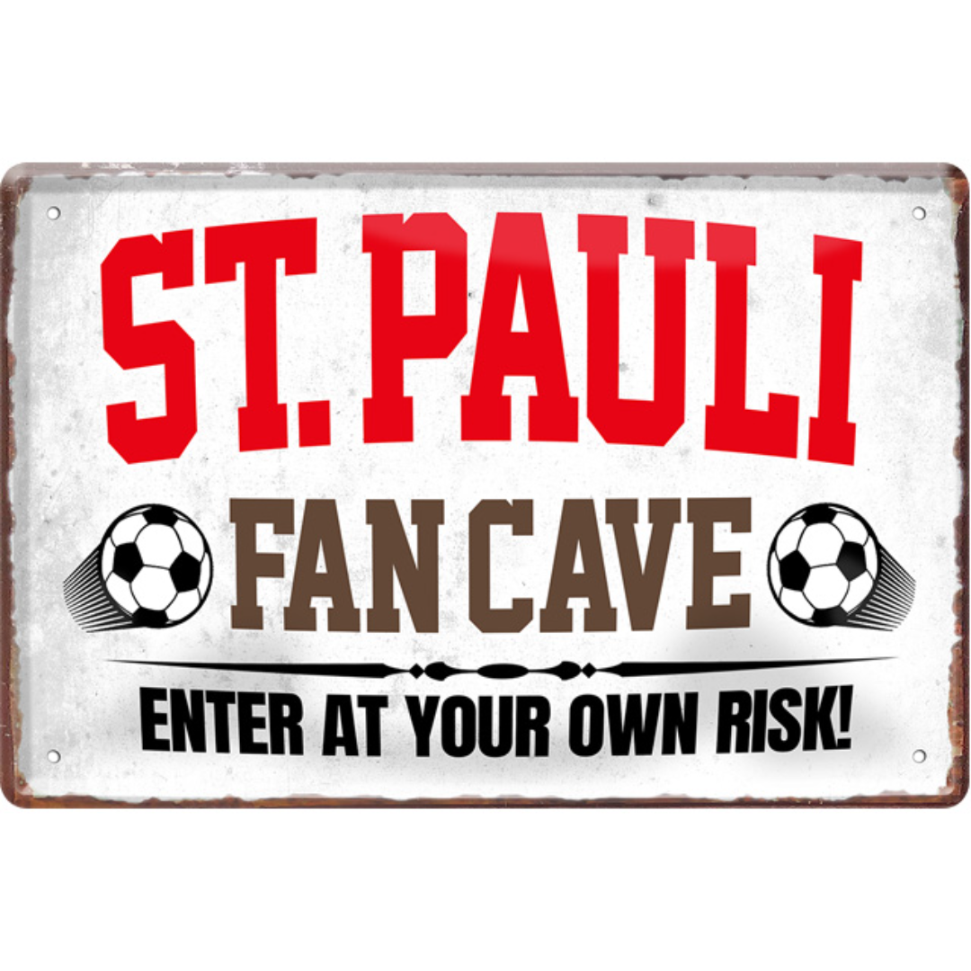 St. Pauli Fanartikel Blechschilder