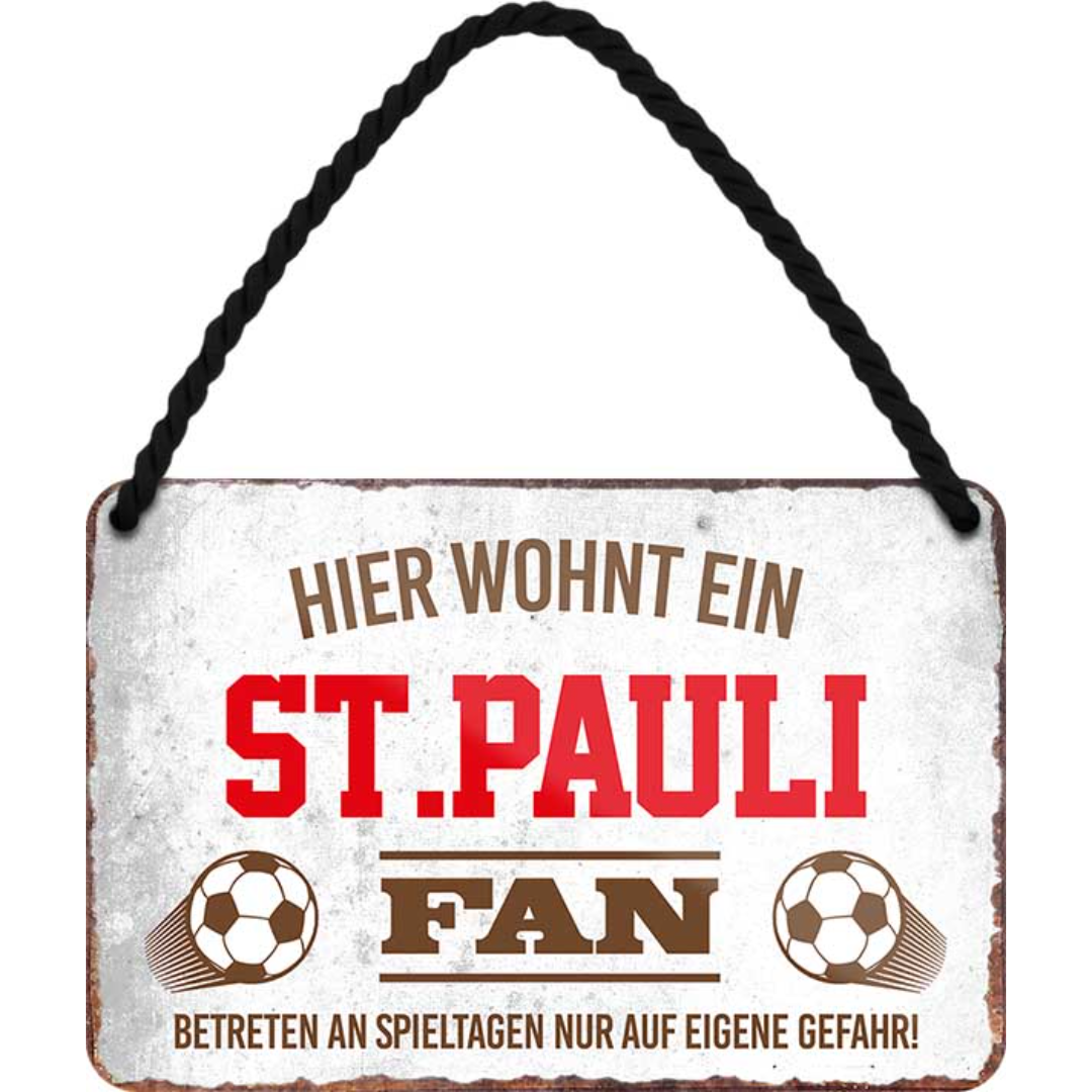 St. Pauli Fanartikel Blechschilder