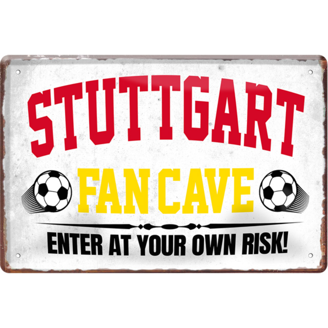 Stuttgart Fanartikel Blechschilder