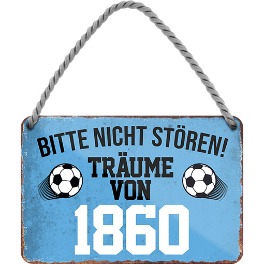 Sechziger Fanartikel Blechschilder
