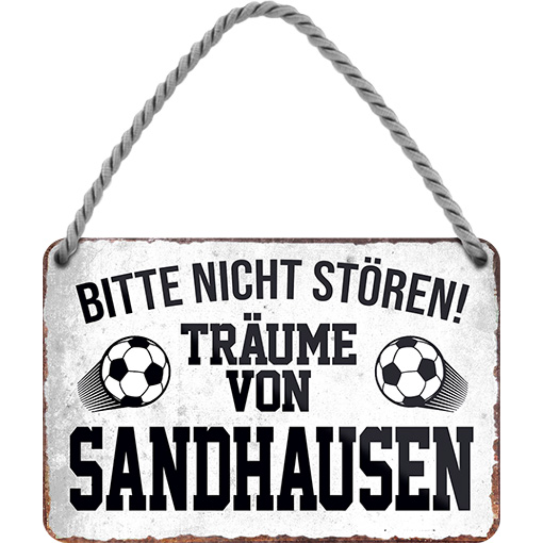 Sandhausen Fanartikel Blechschilder